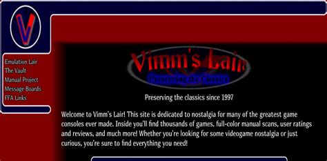 Vimm's Lair: GBA Vault.